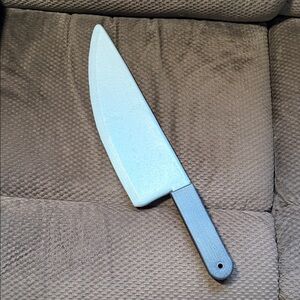 Halloween Prop Knife Large Plastic Chef Blade Butcher Knife 🔪 Costume Accessory